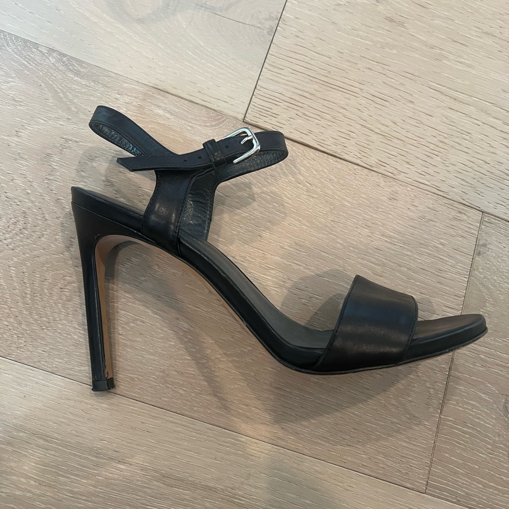 Stuart Weitzman Black High Heel Sandals